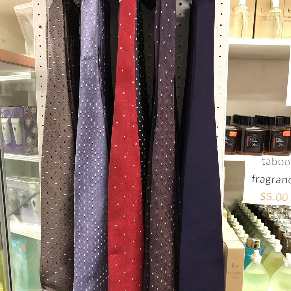 Men’s Ties 3 for $15 100% polyester Red Blue Grey